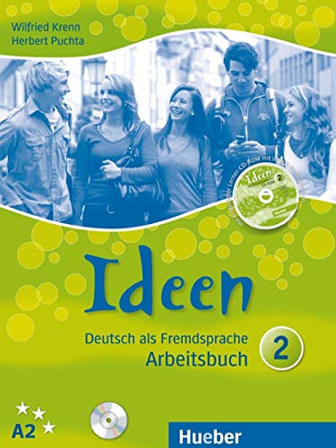 Ideen 2: Deutsch als Fremdsprache / Arbeitsbuch mit 2 Audio-CDs zum Arbeitsbuch + CD-ROM von Hueber Verlag GmbH